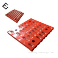 Jaw Crusher Plate Wear Parts for Mining Machinery